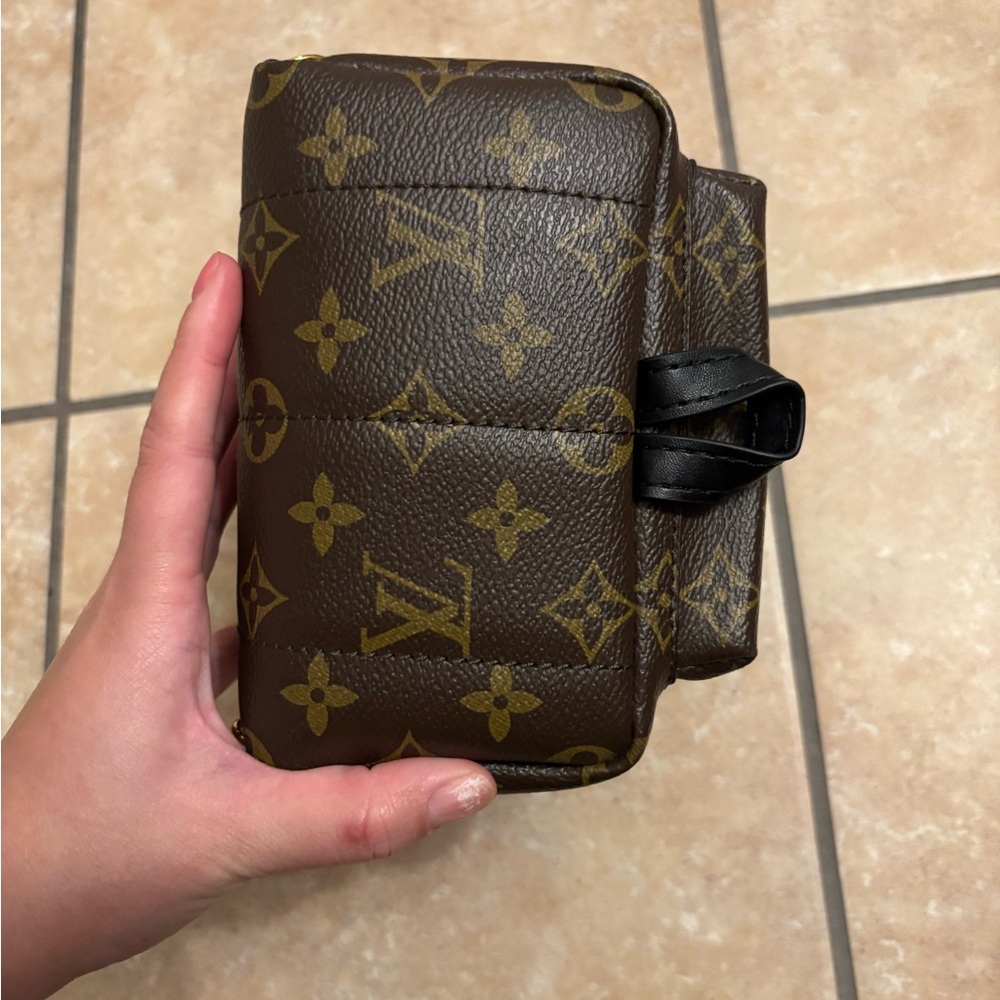 Brown Monogram backpack MINI Palm Springs size - Picture 3 of 6